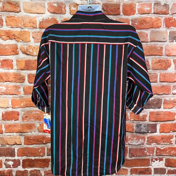 Rhapsody vintage Striped deadstock new with tags Large NWT - Picture 3 of 9